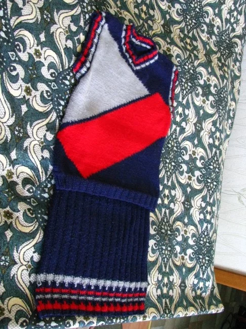 Костюм детск вязаный р 38