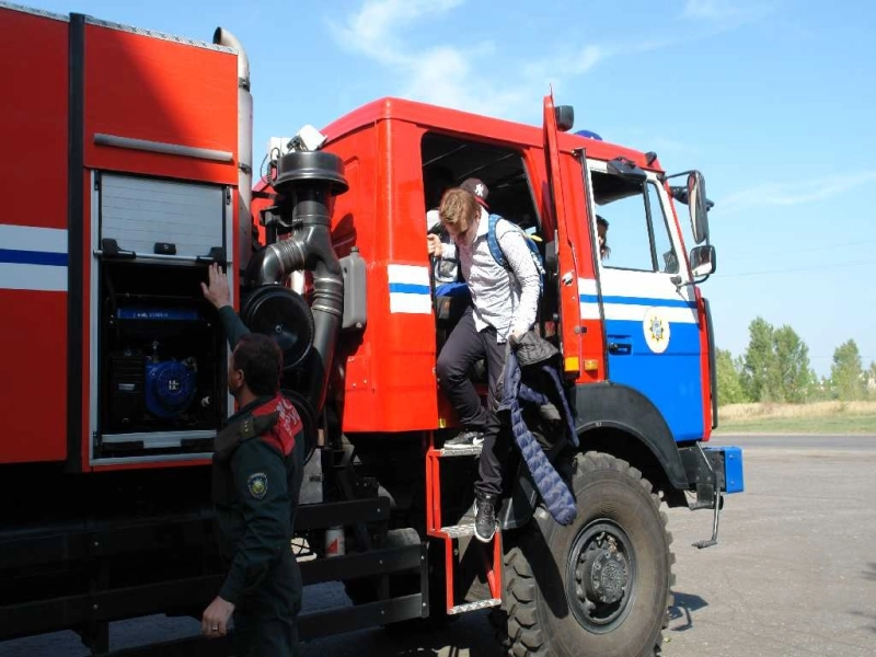 День открытых дверей в пожарной части