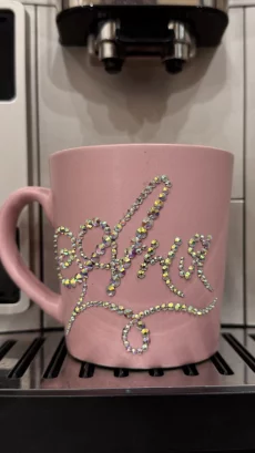 Кружечки подарочные инкрустированыые стразами