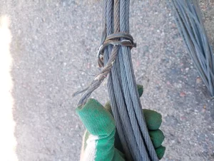 Трос стальной оцинкованный шестижильный диаметр 6 мм длина 40 метров,