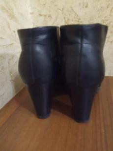 Ботинки, ботильоны, кожа, р.36