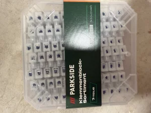 Набор электротехнических аксессуаров Parkside (3 коробки)