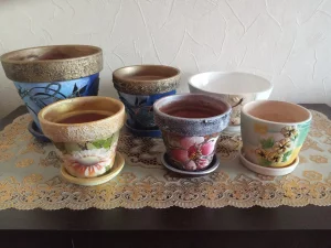 Керамические горшки, кашпо для цветов