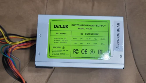 Блок питания 450W Delux