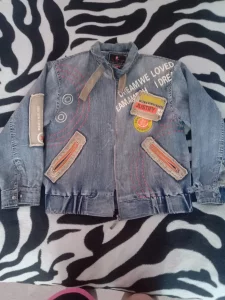 Джинсовка для девочки рост 140