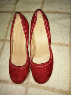 Туфли женские красные