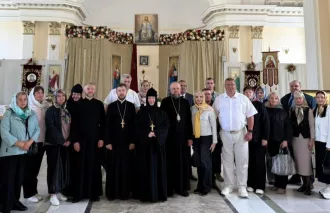 Епископ Лидский Порфирий посетил Женский монастырь Святых Жен-Мироносиц в Бобруйске