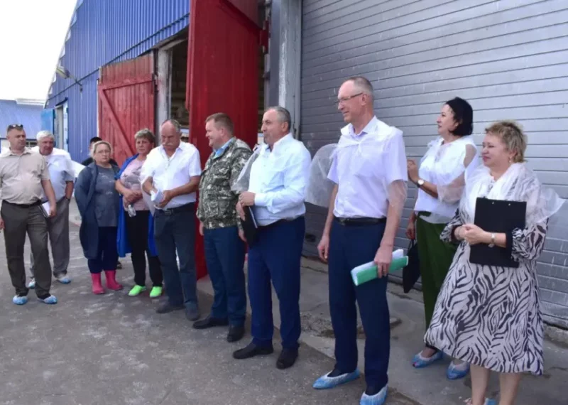 В Бобруйском районе на базе «Невского-Агро» прошёл областной семинар по вопросам животноводства