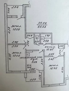 Трехкомнатная квартира по пр-ду Звёздный, д. 13