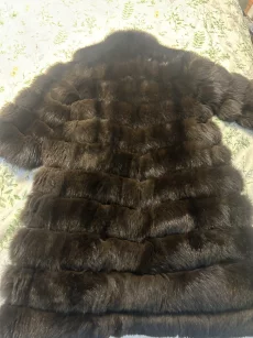 Шуба песец