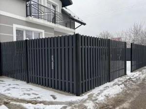 Забор из металлопрофиля. Ворота, калитки