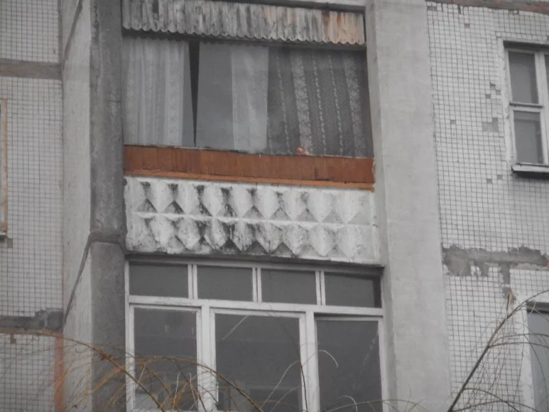 Пожар на улице Рокоссовского