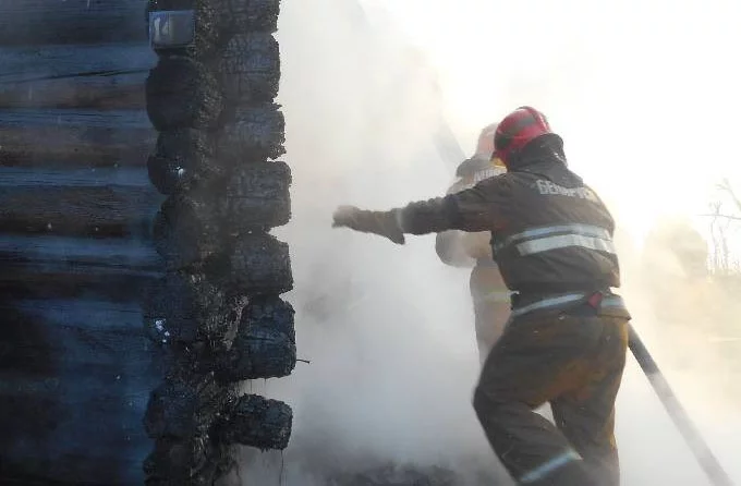 Горел жилой дом в деревне Орсичи