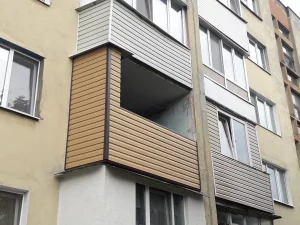 Обшивка балкона