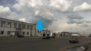 Торговое помещение в проездном месте