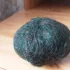 Пряжа махровая цвет малахит (темно зеленый)