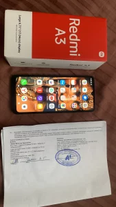 Новый REDMI A3. 3/64. 200 byn