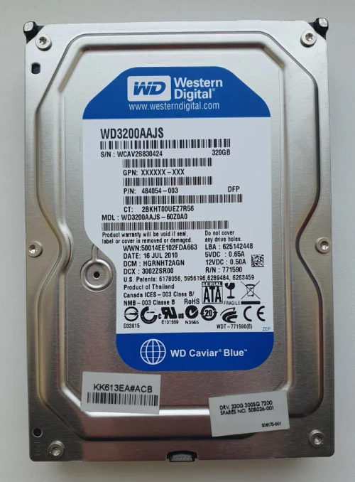 Жесткий диск 320ГБ