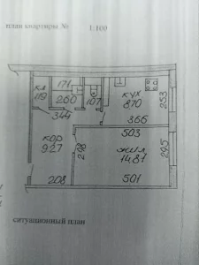 1-комнатная квартира на ул. Мира, д. 14