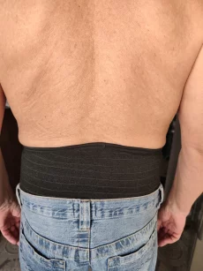 Согревающий пояс-- корсет, овечья шерсть