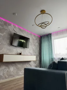 Студию с евроремонтом в центре города