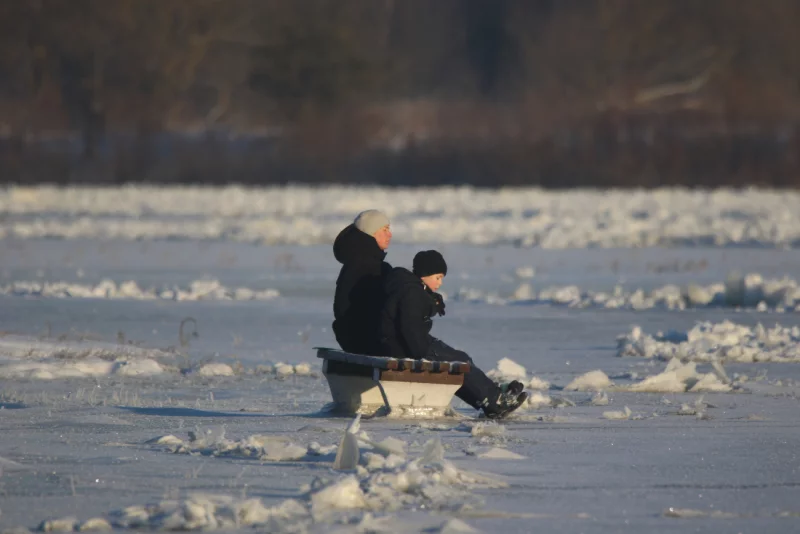 Березина стала в ночь с 2025 на 2026 год. Солнечный фотофакт