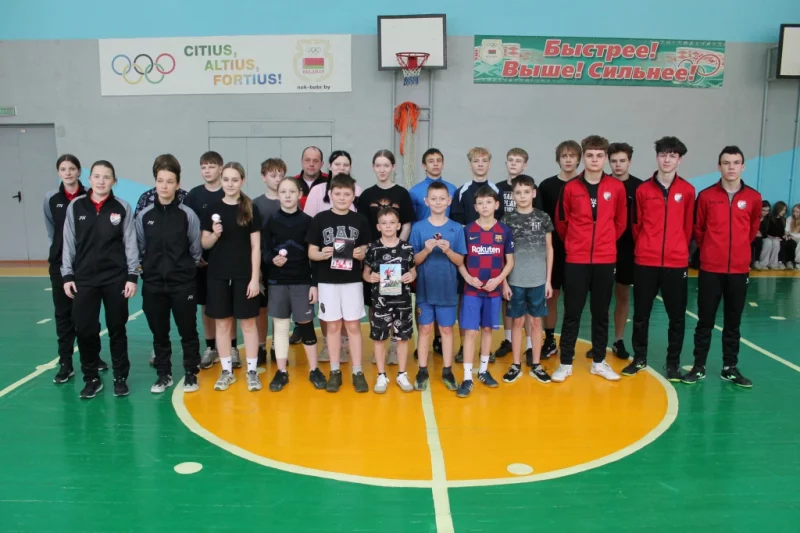 Футбольный урок от «Белшины» бобруйским школьникам