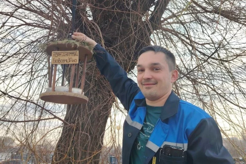 В Бобруйскводоканале подвели итоги акции «Покорми птиц зимой»