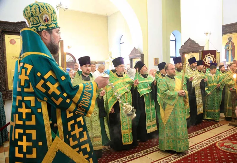 1 августа состоится общеепархиальная Божественная литургия в Никольском кафедральном соборе