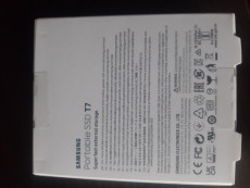 Portable SSD Samsung T7 1TB