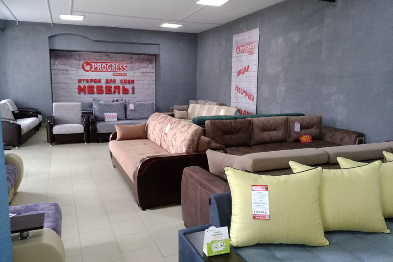В Бобруйске открылся фирменный магазин мебельной фабрики «Прогресс»