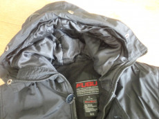 Стильная,удлинённая,чёрная зимняя куртка на подростка 152-158 см