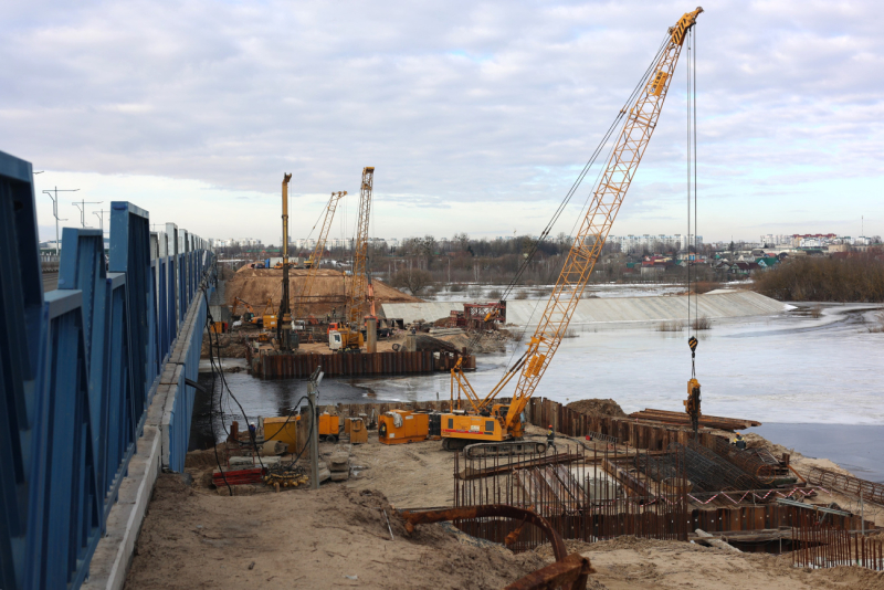Реинкарнация старого Титовского моста: его уже начали строить заново. Фотофакт