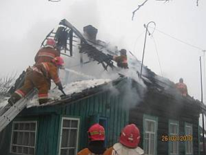 Пожары за неделю с 22 по 28 февраля 2010 года