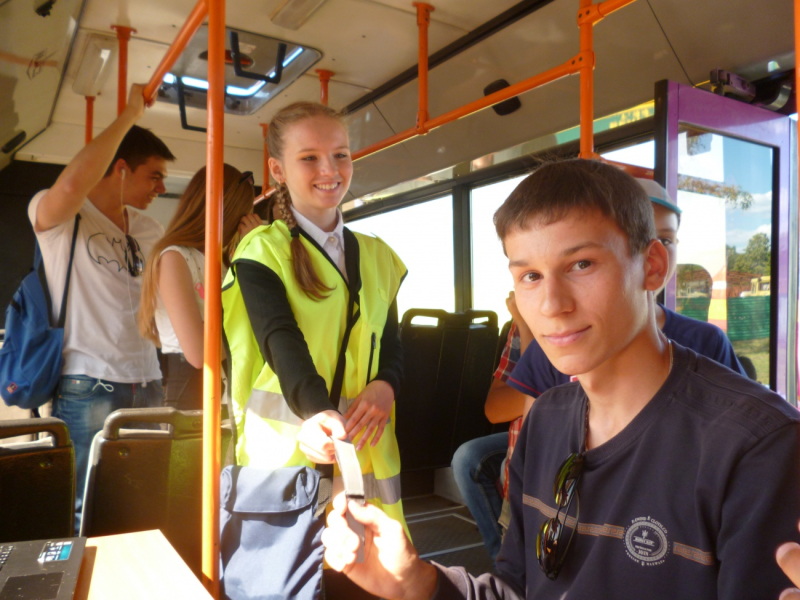 В Бобруйске появился «Безопасный автобус»
