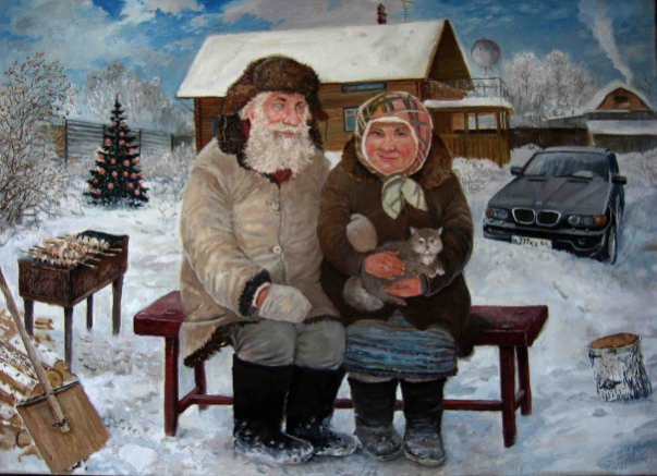 Позаботьтесь о пожилых родителях в холода и снегопад!