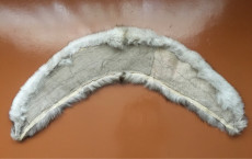 Воротник-шарф-опушка из меха песца 100 см