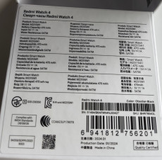 Xiaomi Redmi Watch 4 умные часы черные AMOLED 1.97, 2024