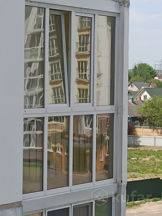 Балконная рама, окно пвх