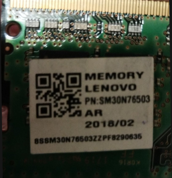 4 ГБ DDR4-2400 SODIMM Lenovo SM30N76503 Эквивалент