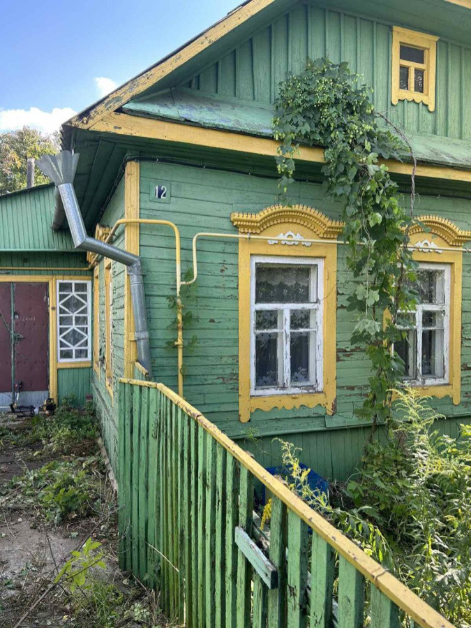 Деревянный дом по пер. Тимирязева