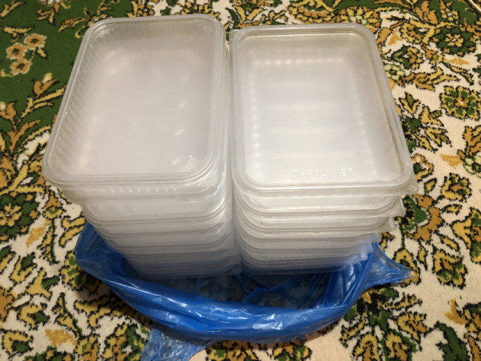 Пластиковые контейнера 0, 5 литра