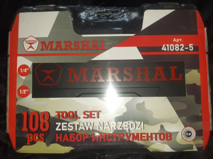 Наборе инструментов MARSHAL 108 предметов 125руб