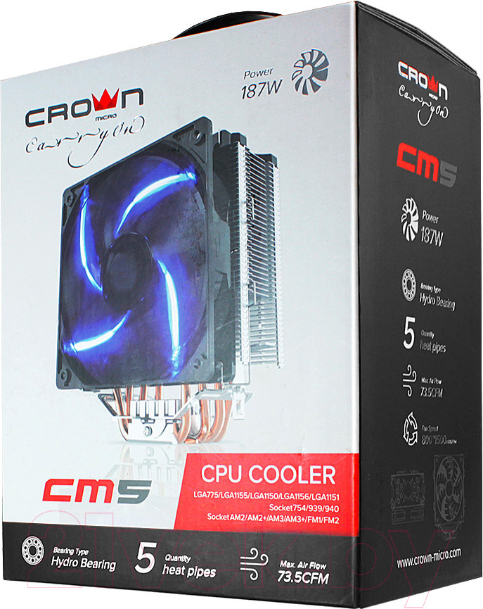 Кулер для процессора Crown CM-5