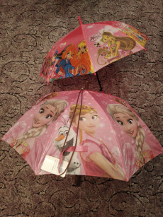 Зонтики детские для девочек, новые.