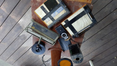 Старый аппарат фотоувеличитель (немецкий)