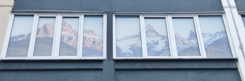 «Жалюзи СанЛайн», уникальное оформление окон  на балконе нашего города