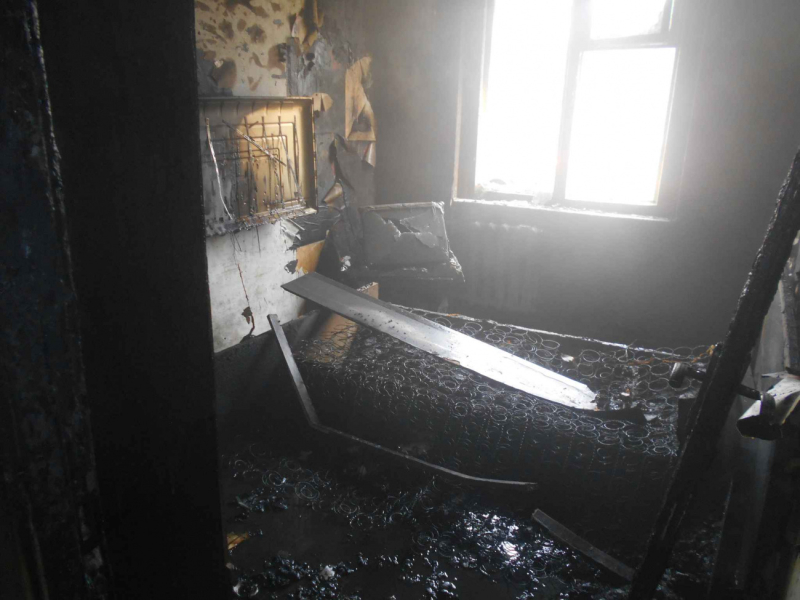 Бобруйчанин спас соседа на пожаре в многоквартирном доме
