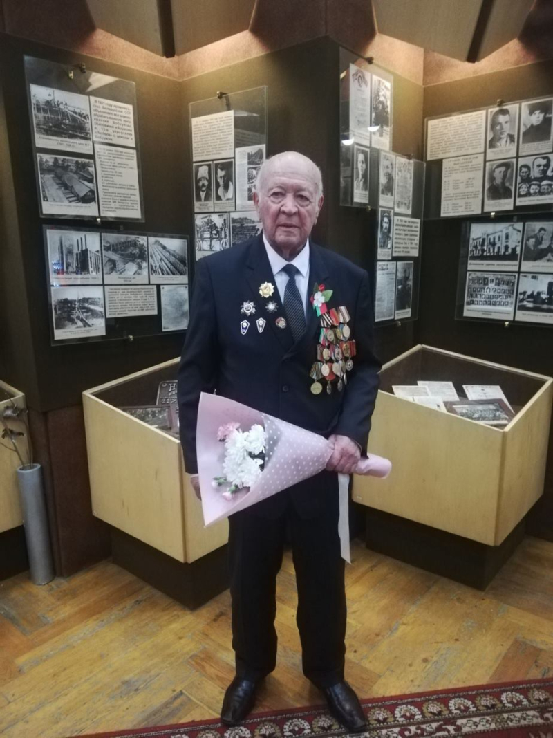Встреча с ветераном Великой Отечественной войны Михаилом Тимофеевичем