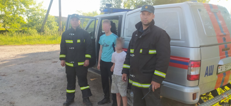 В Бобруйском районе всю ночь искали двоих детей